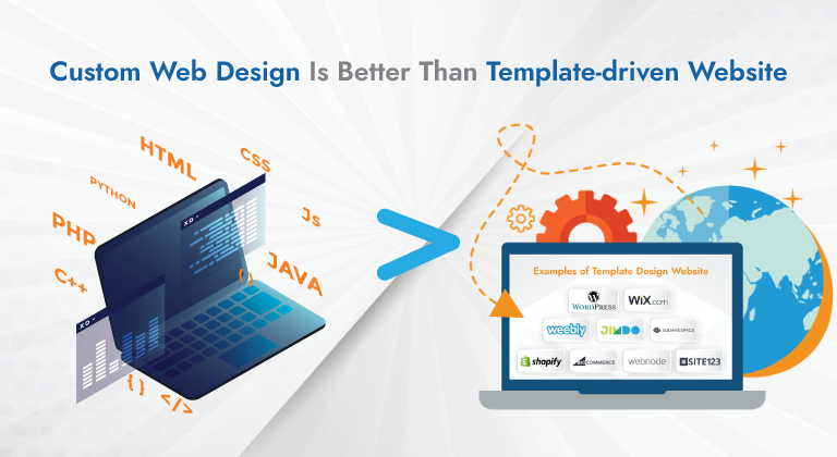 Why Custom Website Designing Is Better Than Template Driven Website Designing?